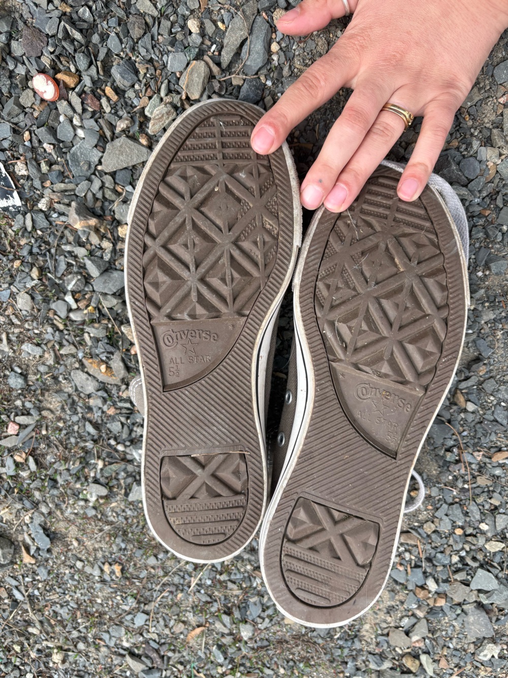 High-Top grey converse - Picture 3 of 5